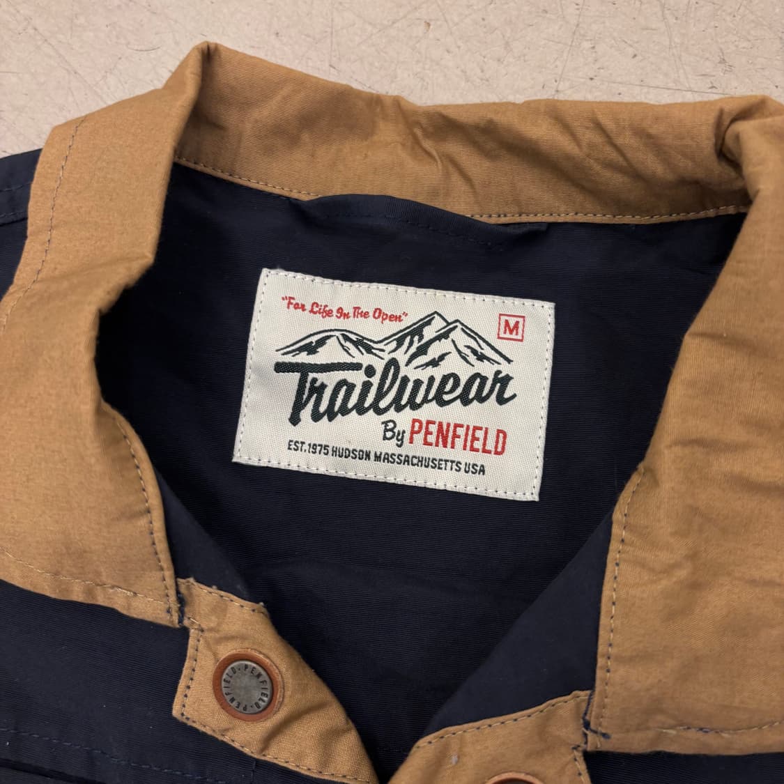 펜필드 네이비 코치 자켓 상품이미지4