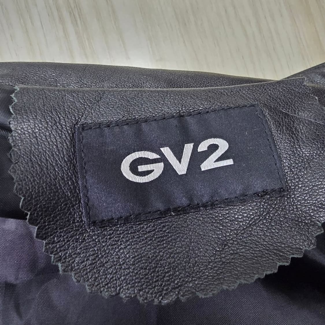 GV2 블랙 리얼 양가죽 자켓 L 상품이미지6