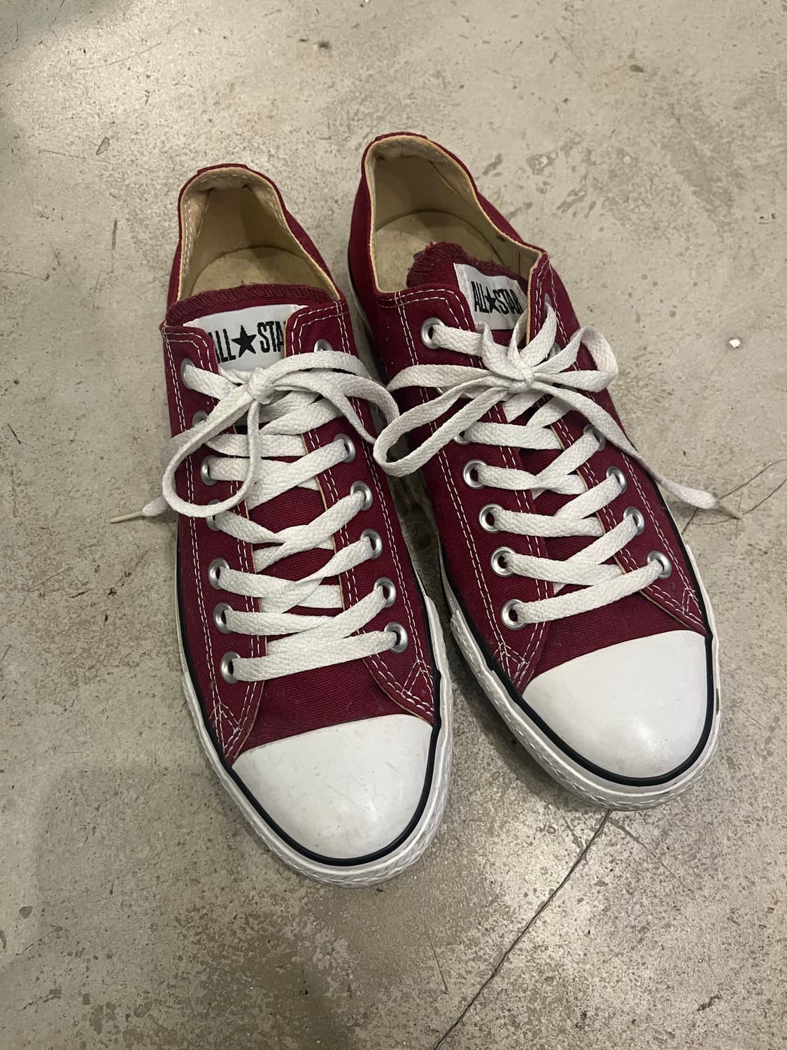 빈티지 컨버스 로우 버건디 상품이미지1