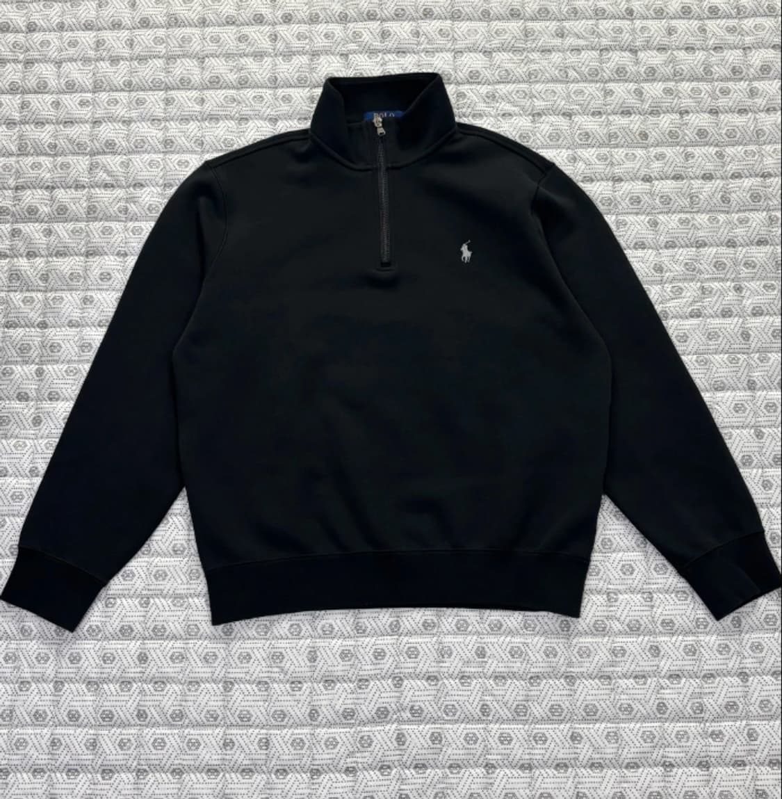 폴로 블랙 집업 티셔츠 95 신형 상품이미지4