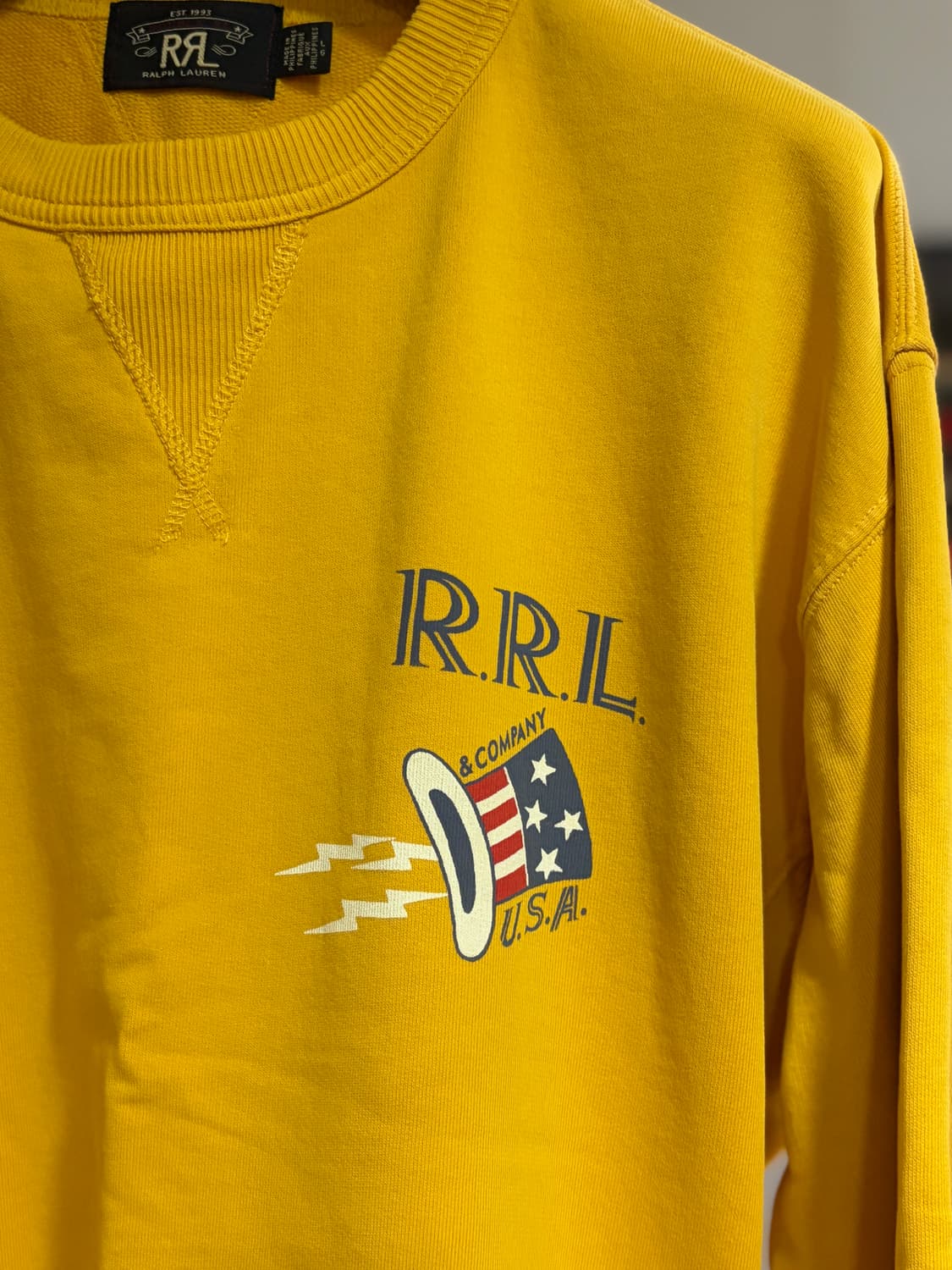 (L) RRL 그래픽 스웻 상품이미지3