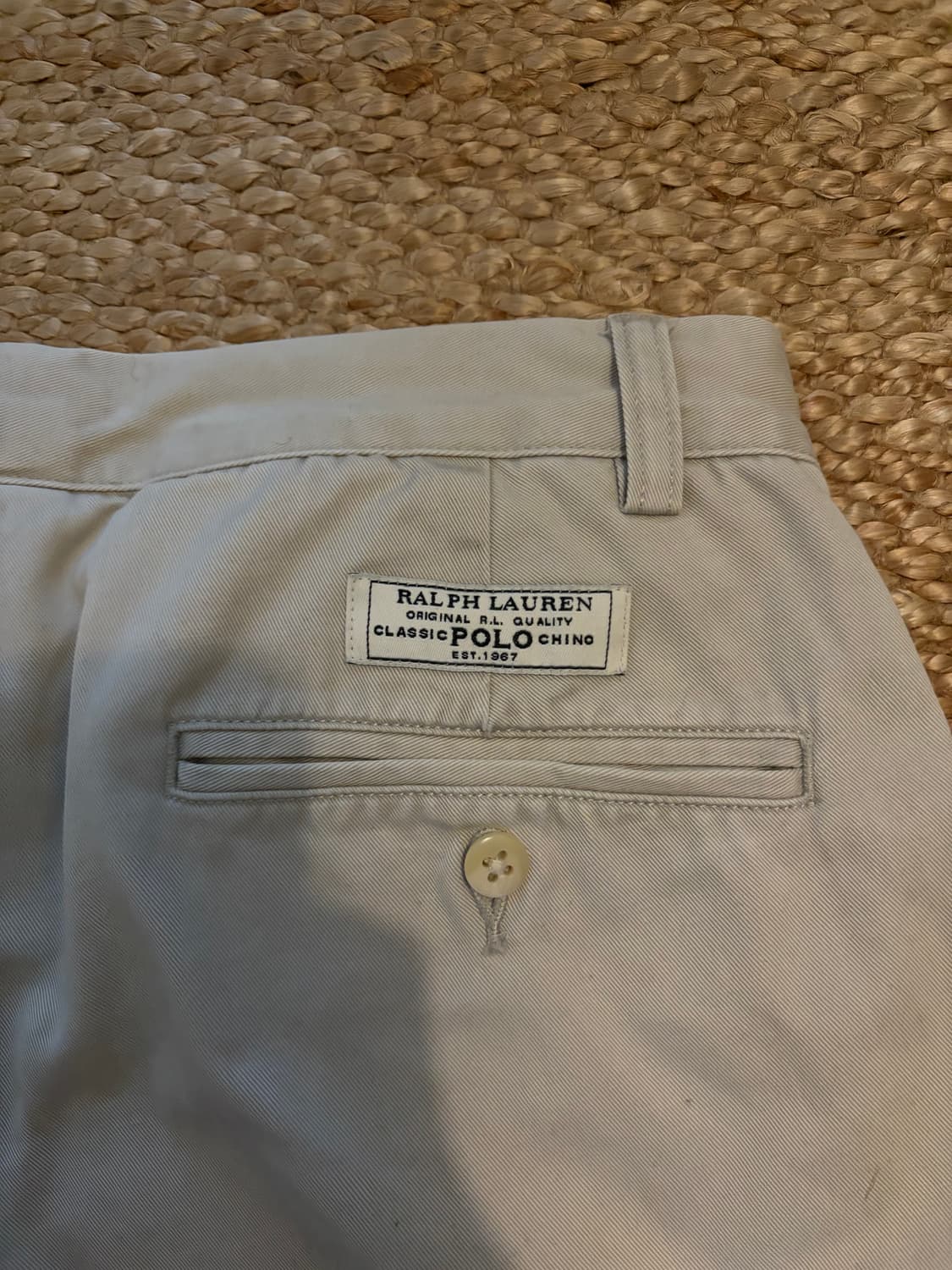 폴로 랄프 로렌 앤드류 치노 팬츠 아이보리 31/30 상품이미지3