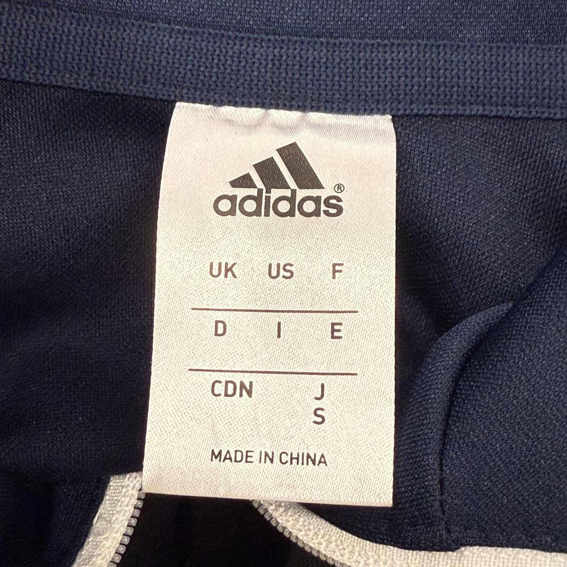 아디다스 스포티 도트 네이비 져지 트랙탑 상품이미지5