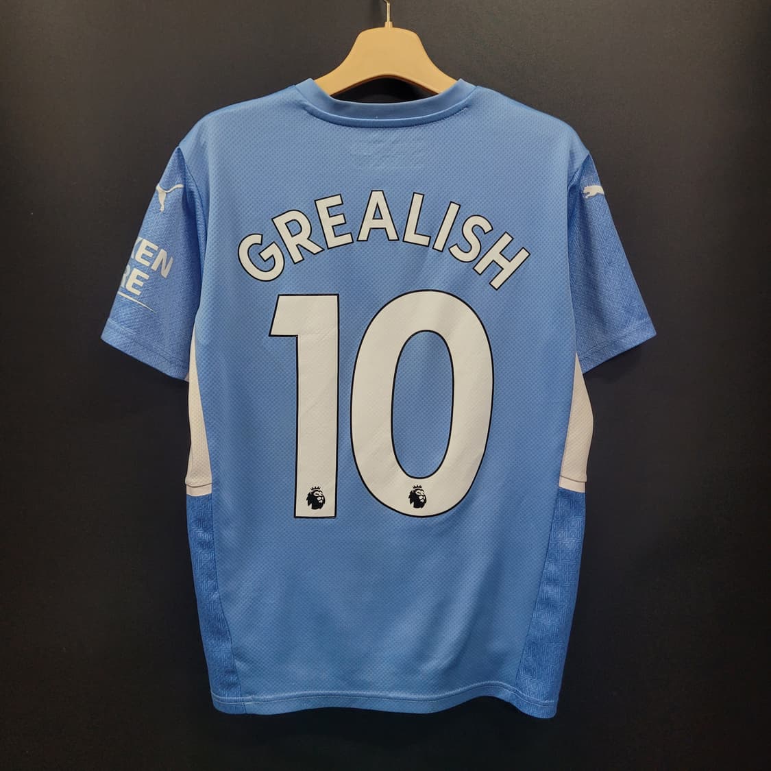 푸마 21-22 맨체스터 시티 홈 잭 그릴리시 유니폼 상품이미지5