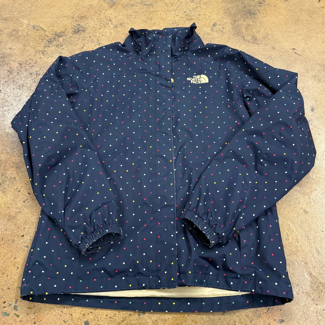 노스페이스 도트 네이비 바람막이 95 상품이미지2