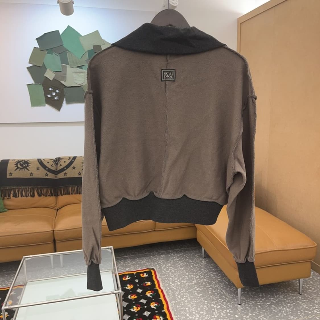 스컬프터 인사이드 아웃 그런지 집업 ONE SIZE C06934 상품이미지4