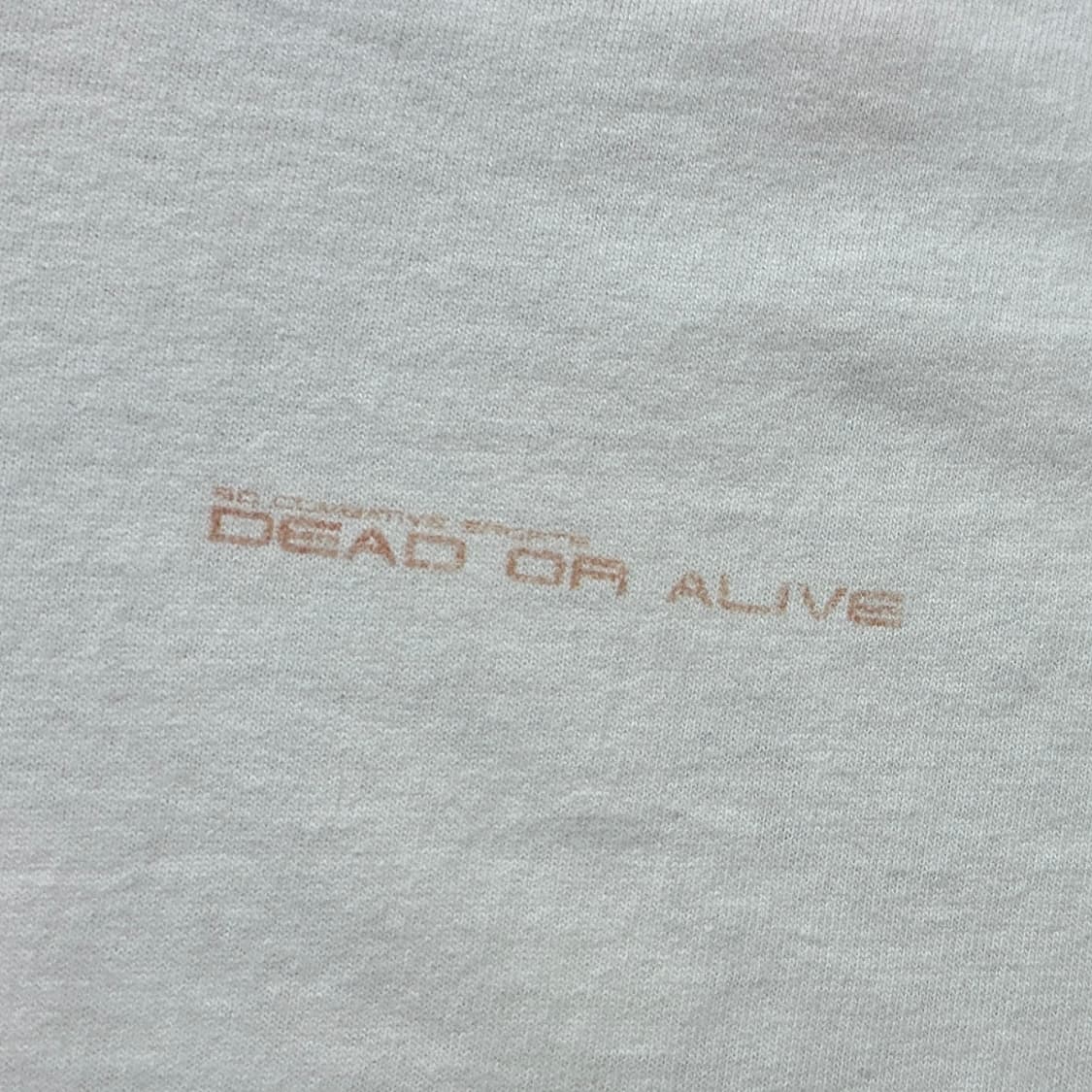 90s 데드 오어 얼라이브 빈티지 싱글스티치 티셔츠 M 상품이미지8