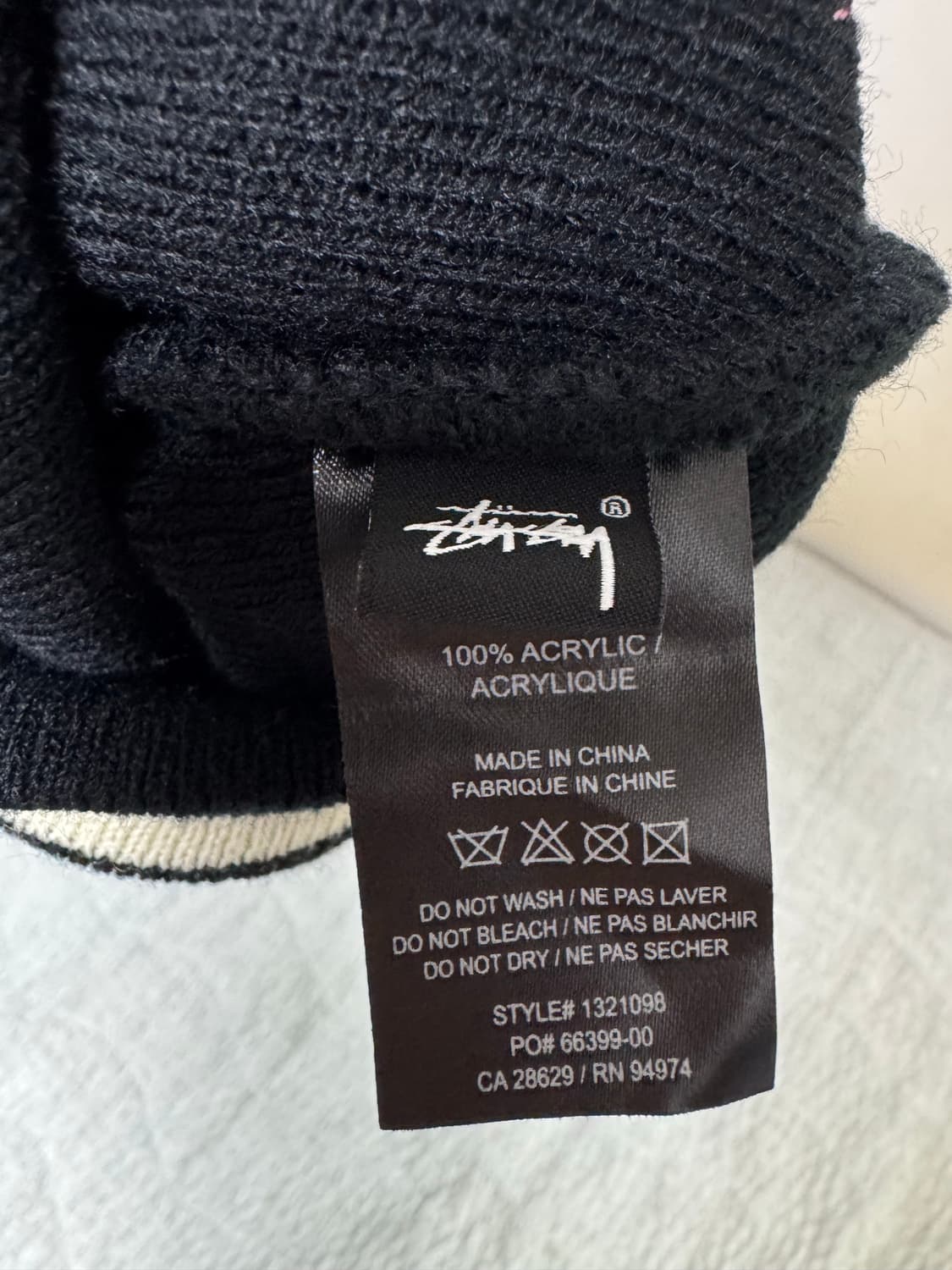 스투시 자카드 비니(새상품) 상품이미지3