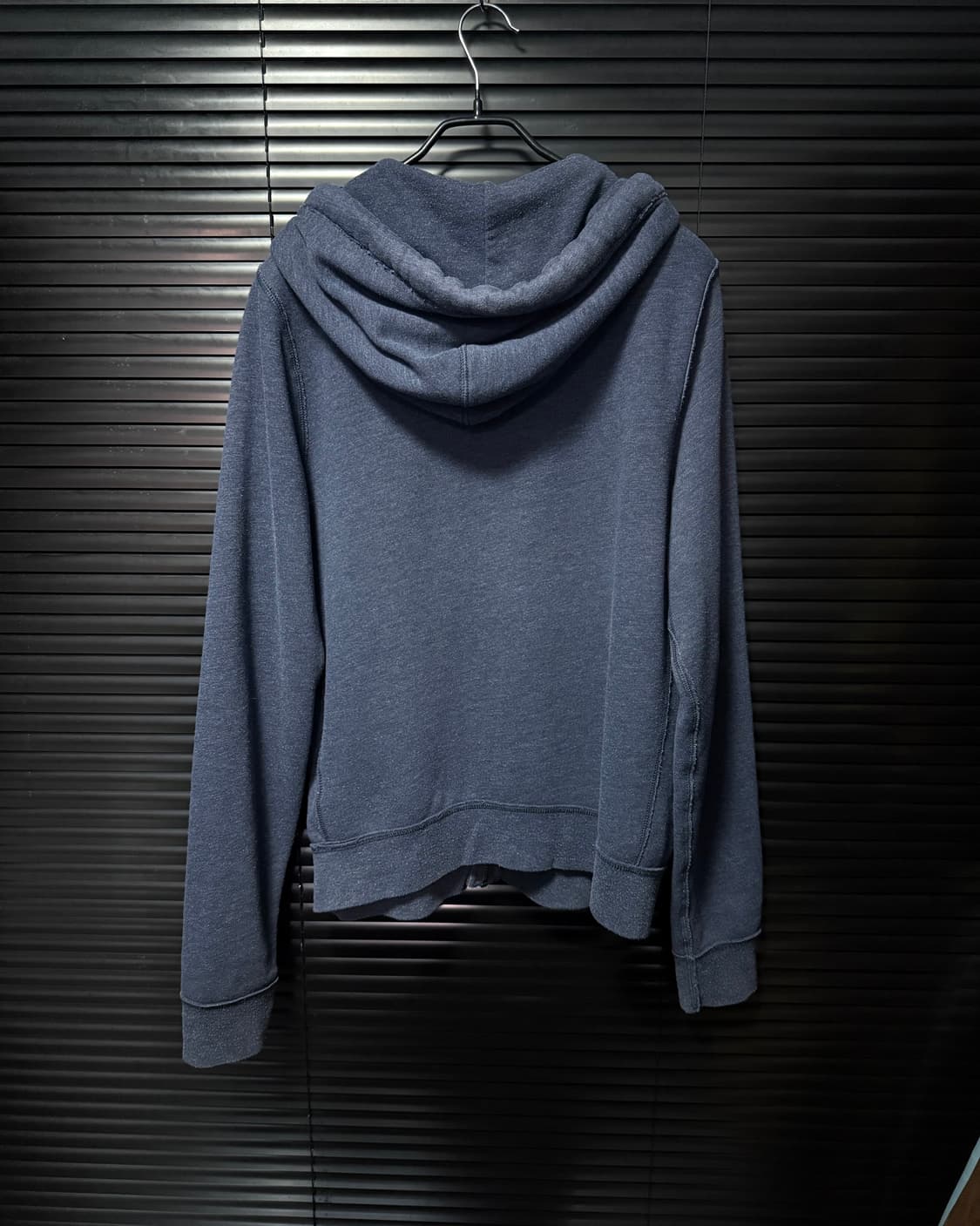 아베크롬비 후드 후디 집업 기모 네이비 남색 프레피 래터링 95 양홍원 상품이미지4