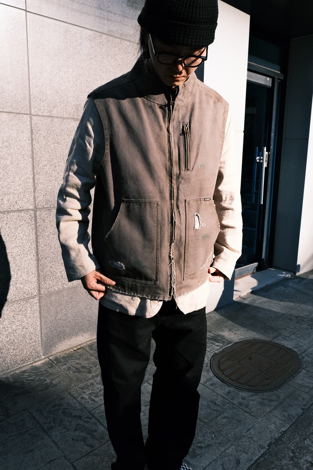 카미야 24FW 보로 덕 페인터 베스트 상품이미지1