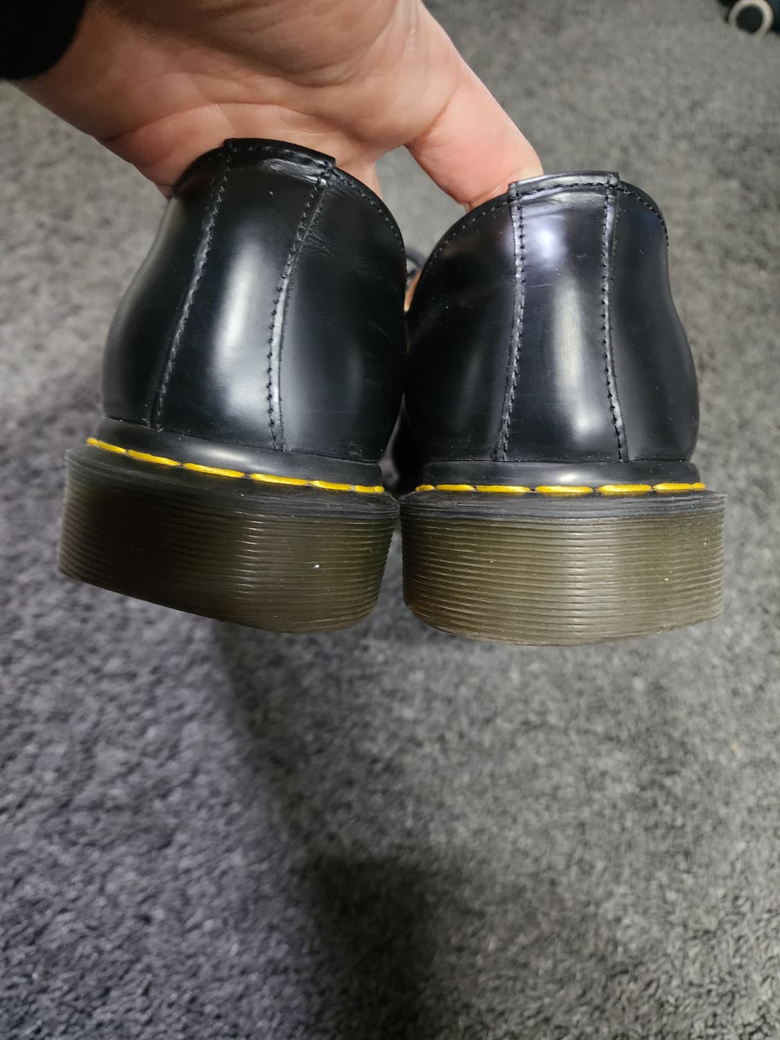 닥터마틴 블랙 더비 슈즈 uk9  280 상품이미지4