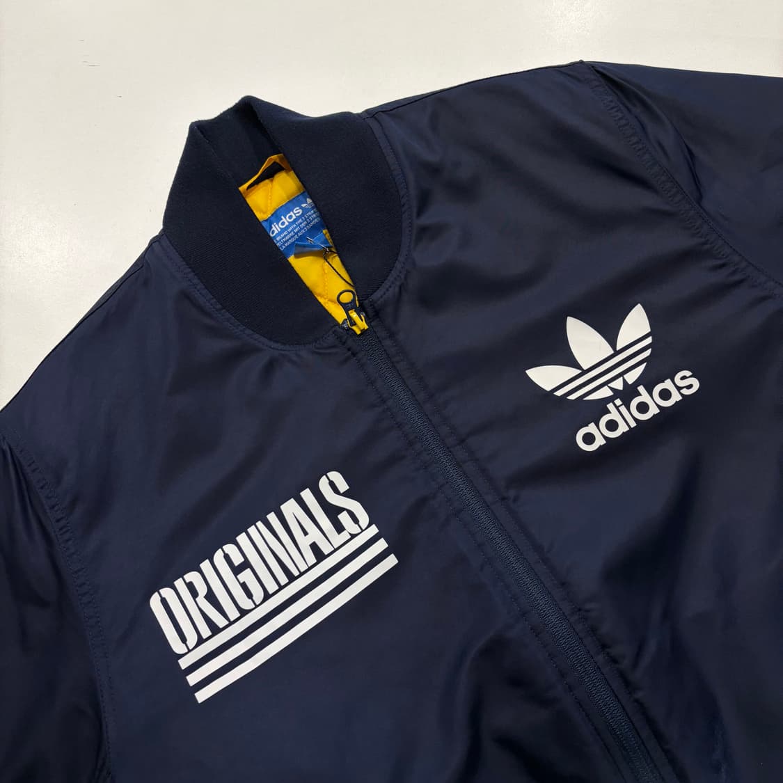 [100] 아디다스 파이어버드 오리지널스 네이비 봄버 자켓 C573 상품이미지3