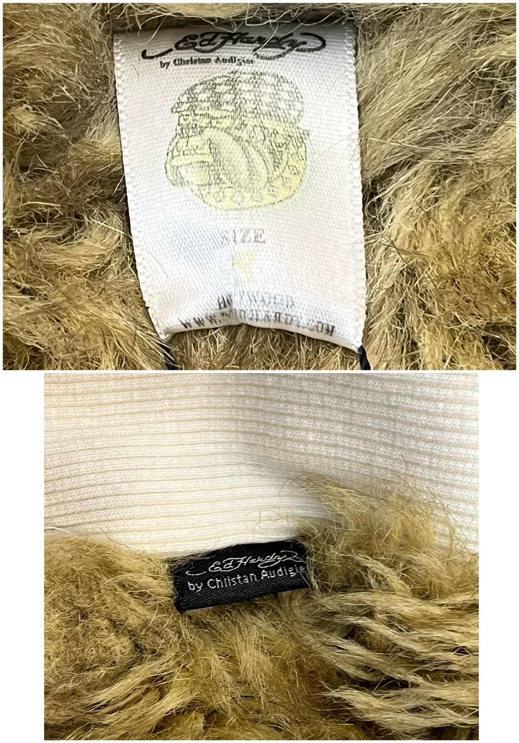 에드하디 큐빅 올드스쿨 타투 퍼 후드집업 아이보리 #csz2073 상품이미지6