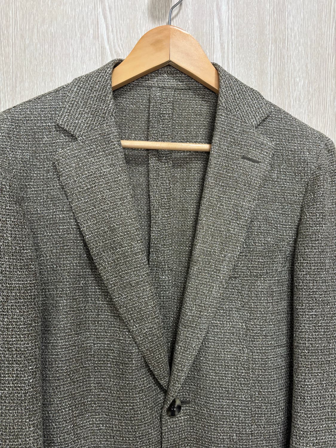 새상품급)수트서플라이 실크린넨 Ferla 하바나 슬림핏 블레이저46사이즈 상품이미지2