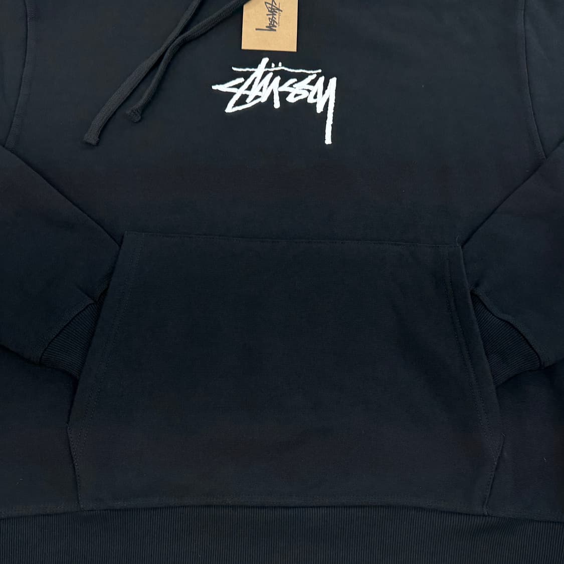 스투시 기모 자수로고 후드티 상품이미지2