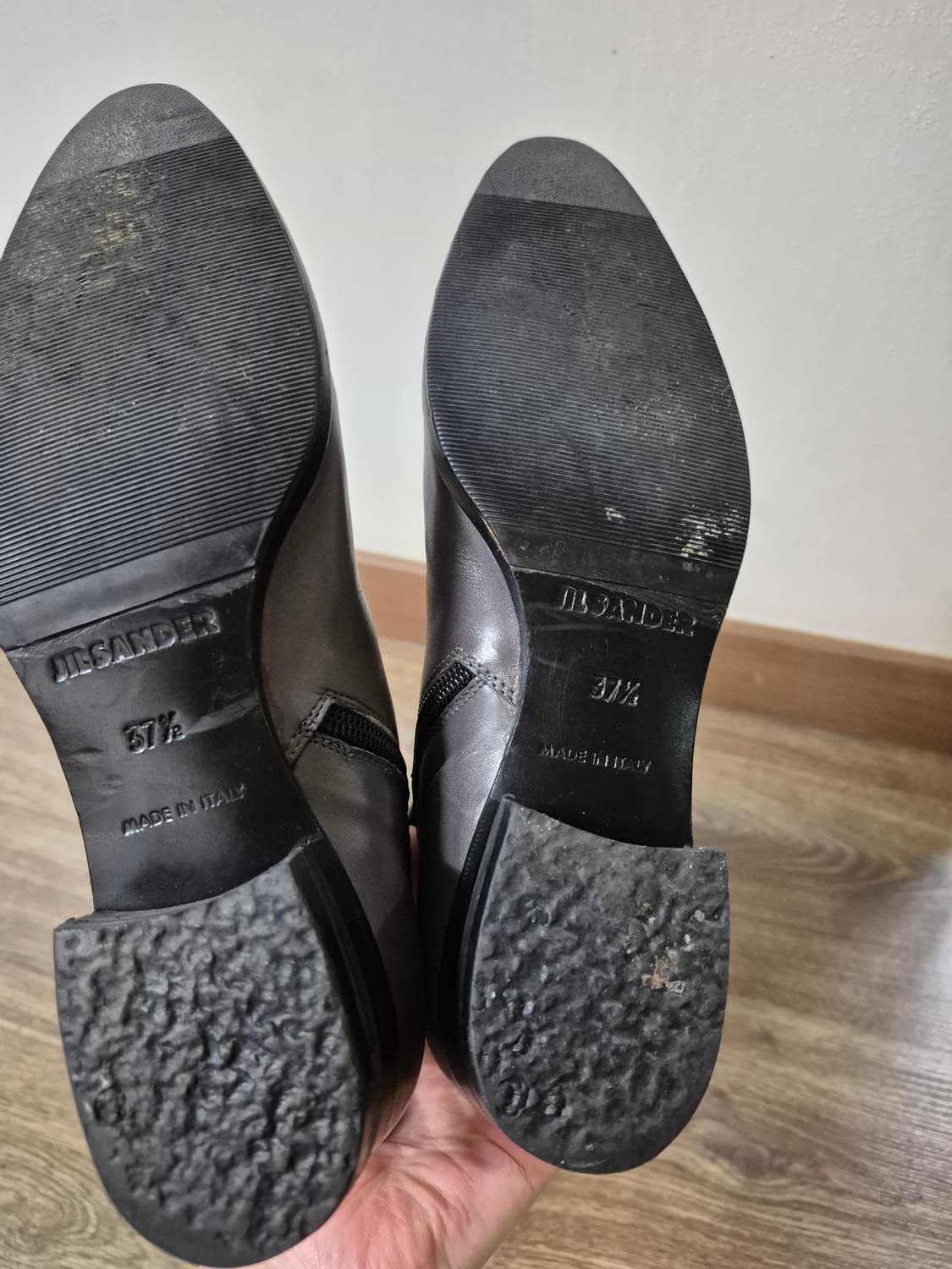 질샌더 JILSANDER 니하이 버클 부츠 상품이미지9