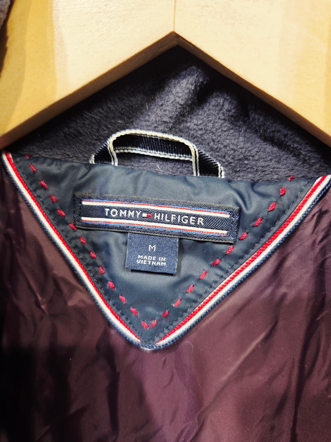 타미힐피거. 여자 네이비 다운 롱 패딩_M 상품이미지7