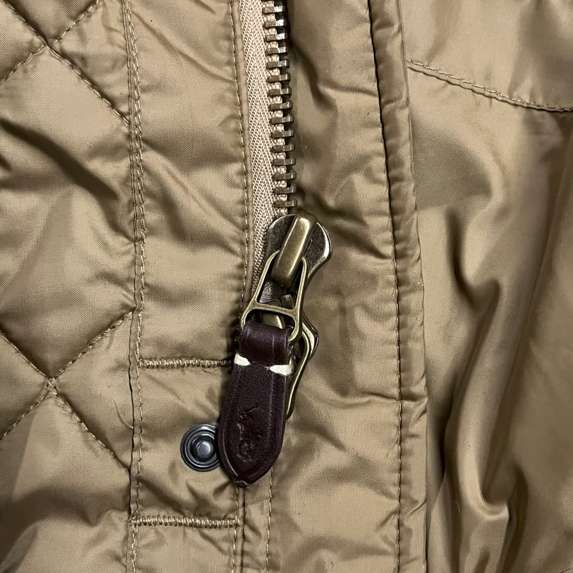 [정품/M] 폴로 랄프로렌 퀼팅 자켓 베이지 b15 상품이미지7