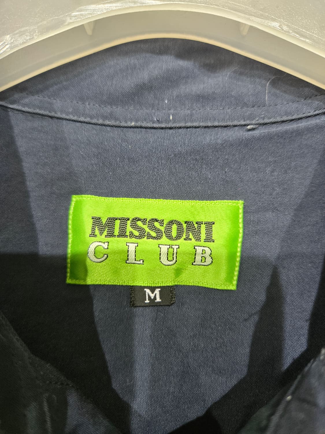 미쏘니 클럽 네이비 긴팔 셔츠 상품이미지5