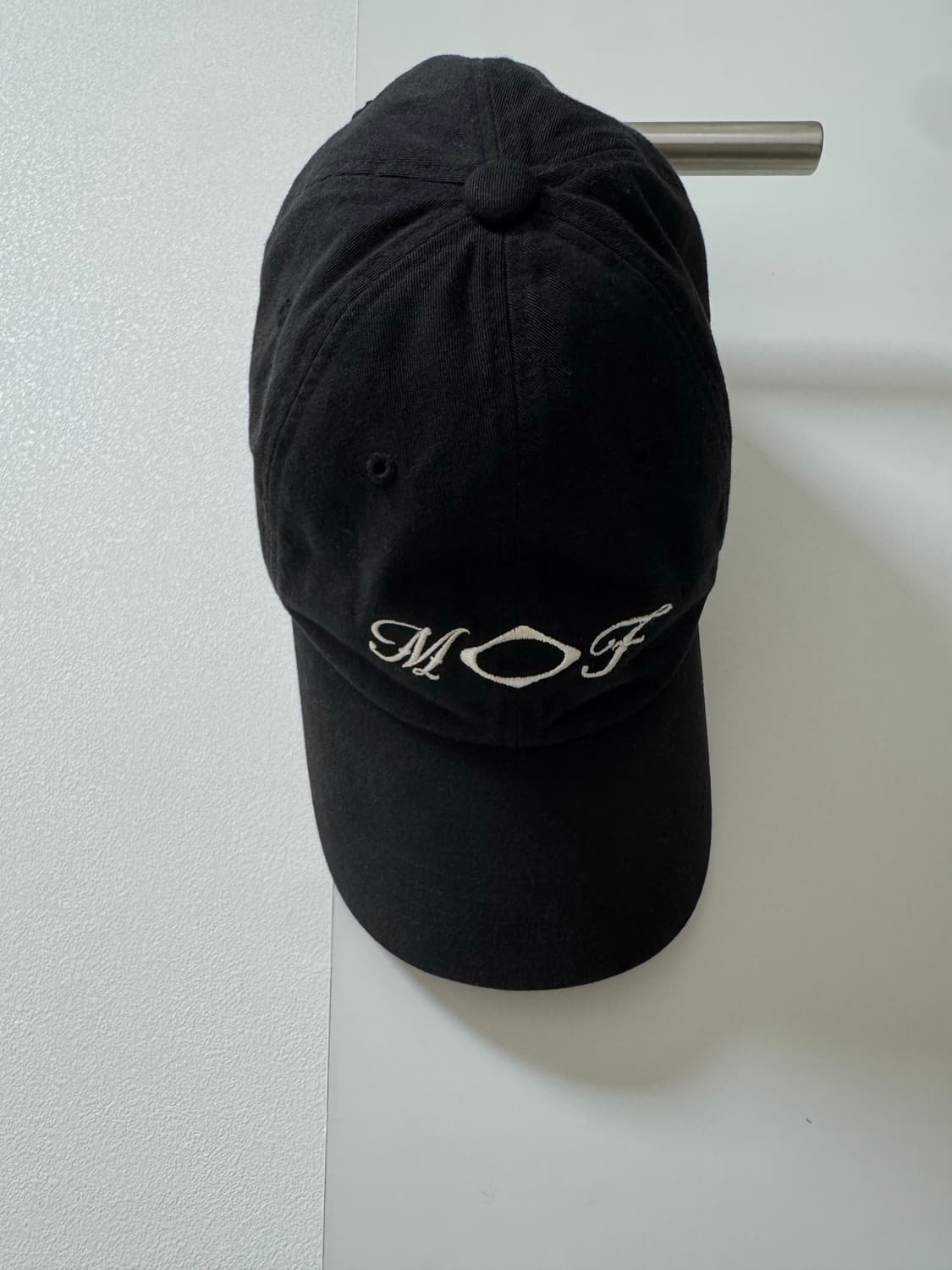 미스치프 스트링 볼캡 블랙 상품이미지2