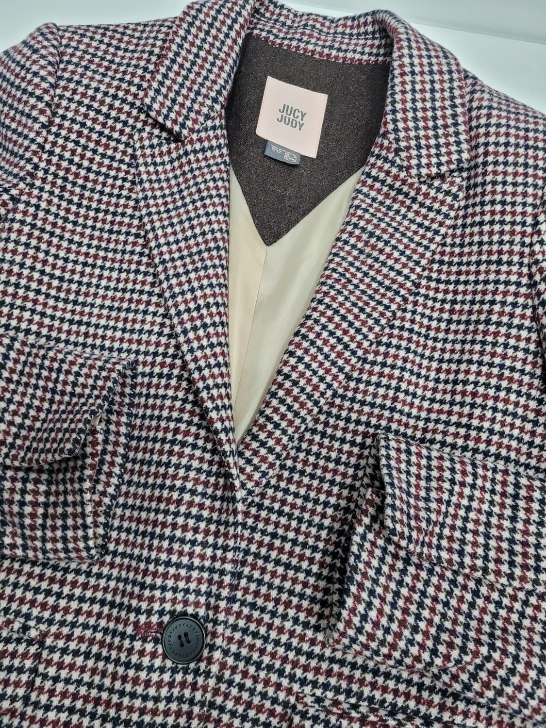 JUCYJUDY 쥬시쥬디 체크 싱글 자켓 / 여 85 상품이미지3