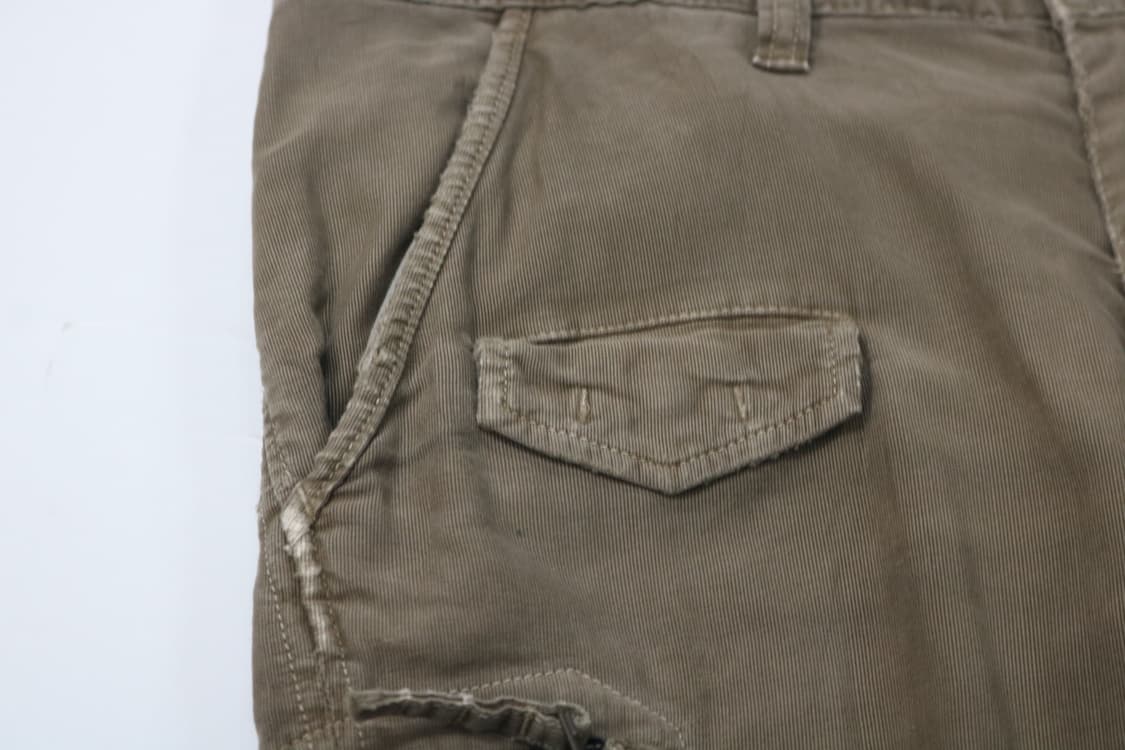 BARTACK 바택 빈티지 멀티 포켓 카키 카고 팬츠 상품이미지4
