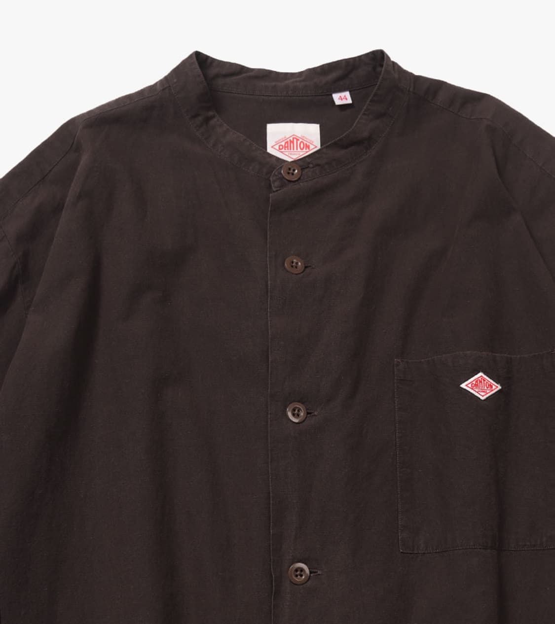 DANTON - BAND COLLAR SHIRT 상품이미지3