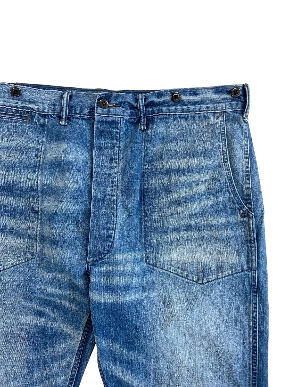 RRL USN Washed Denim Deck Pants 상품이미지5