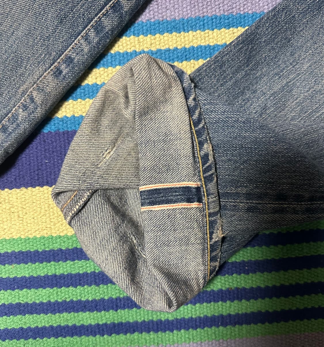 hystericglamour studded distressed denim 상품이미지7