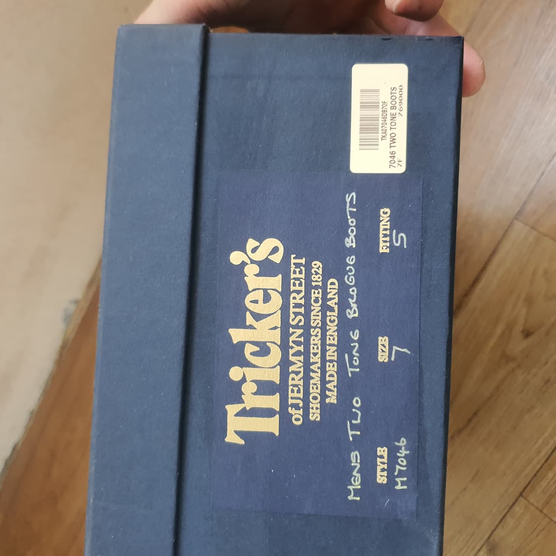 Tricker's 남성 브로그 부츠입니다 상품이미지10