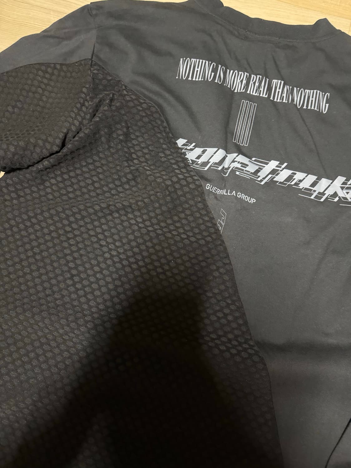 게릴라그룹 롱슬리브 검정 L 상품이미지2