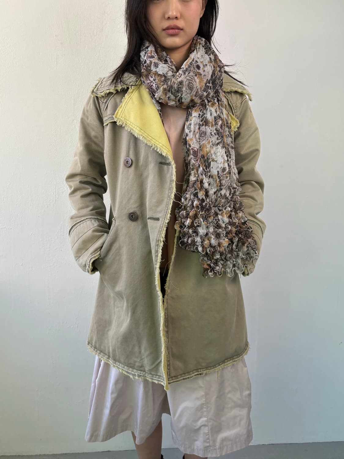 디젤 그런지 더블 코트 상품이미지1