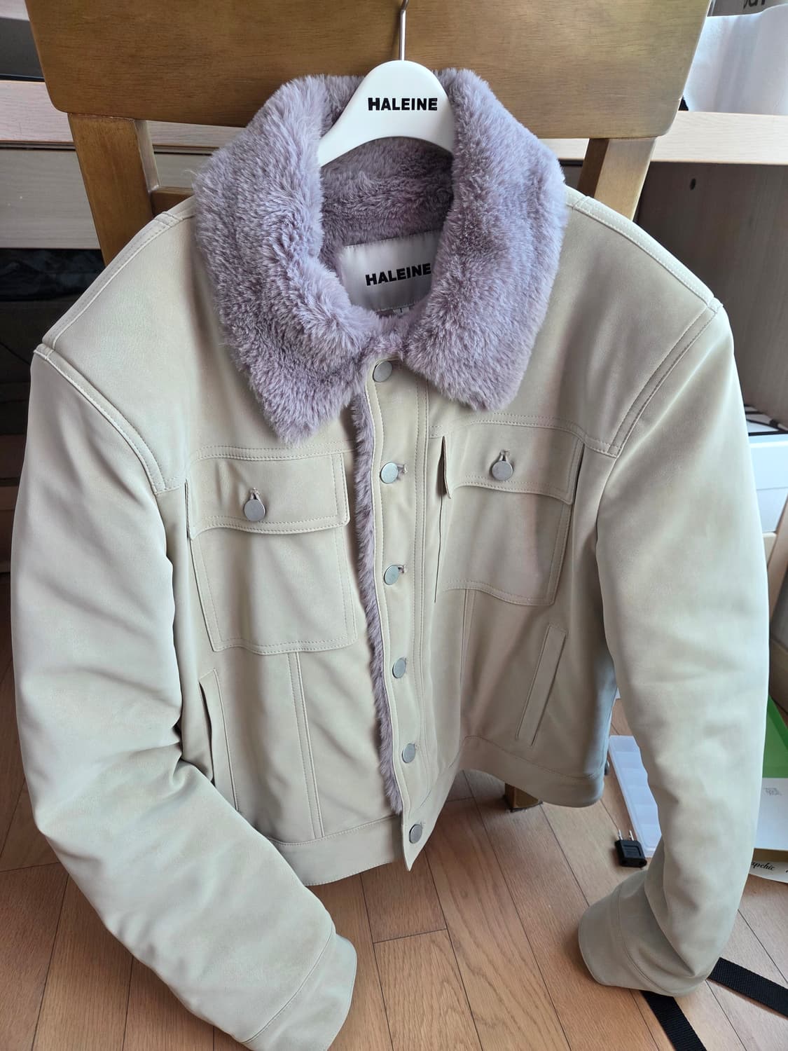 [1] 알렌느 퍼 트러커자켓 상품이미지1