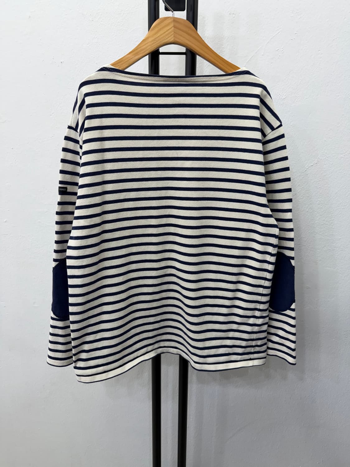 정품) 세인트제임스 여성 엘보패치 긴팔티 40 상품이미지3