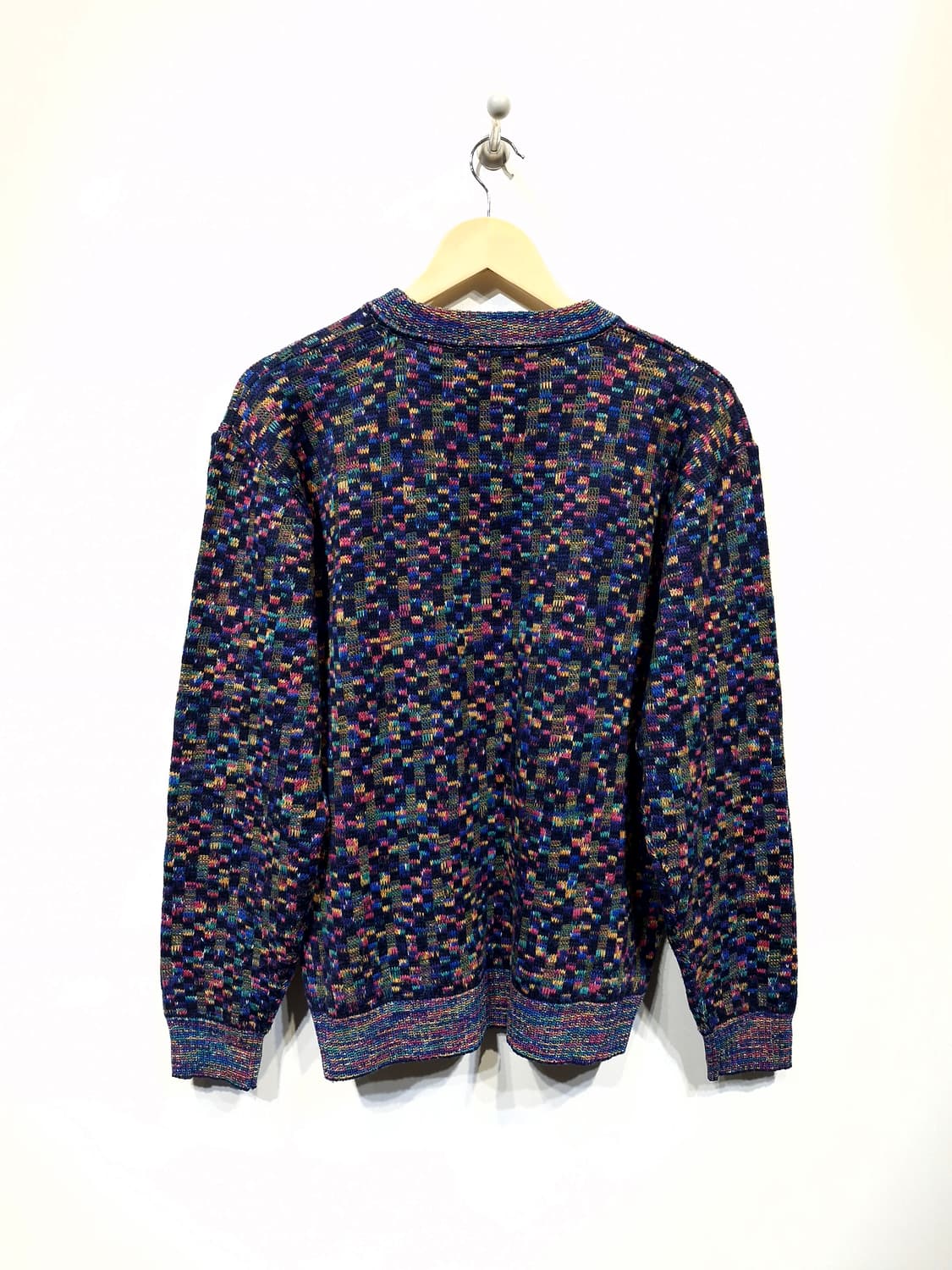 MISSONI 미쏘니 기하학 체크 패턴 울니트 상품이미지2