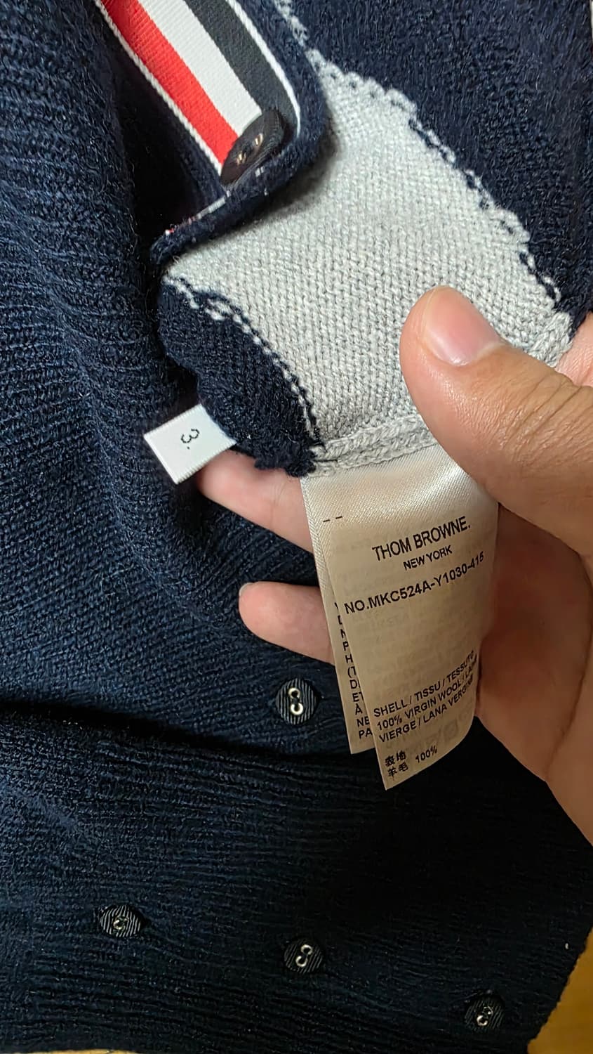 [새상품급,3]24ss 톰브라운 헥터가디건 상품이미지8