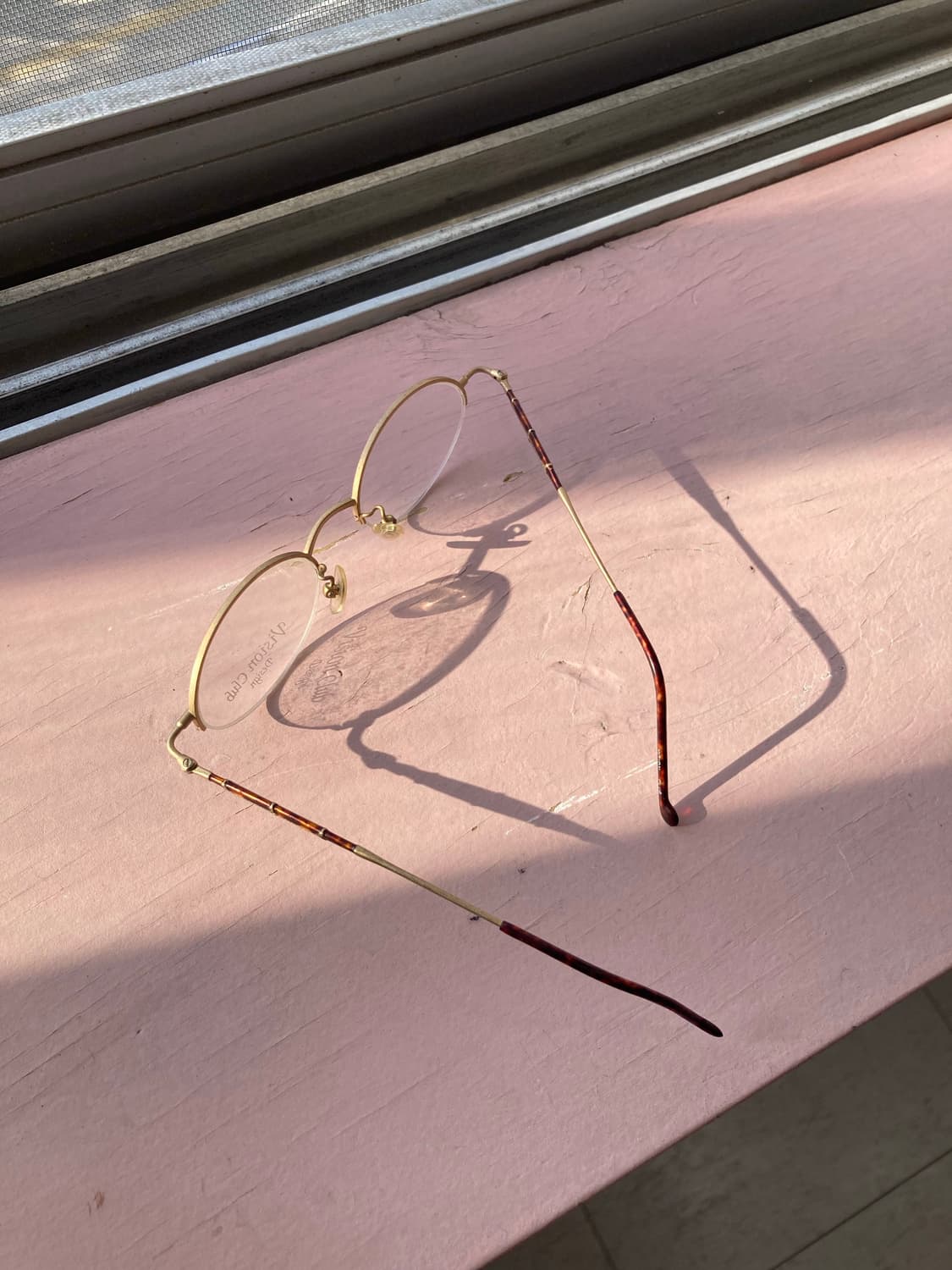 빈티지 레오파드 오벌 안경 상품이미지8