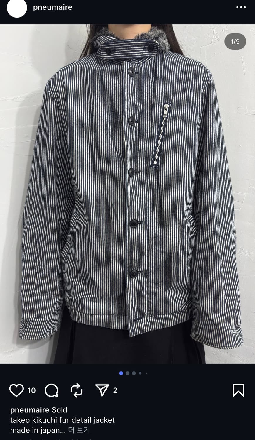 Takeo kikuchi fur jacket 상품이미지1