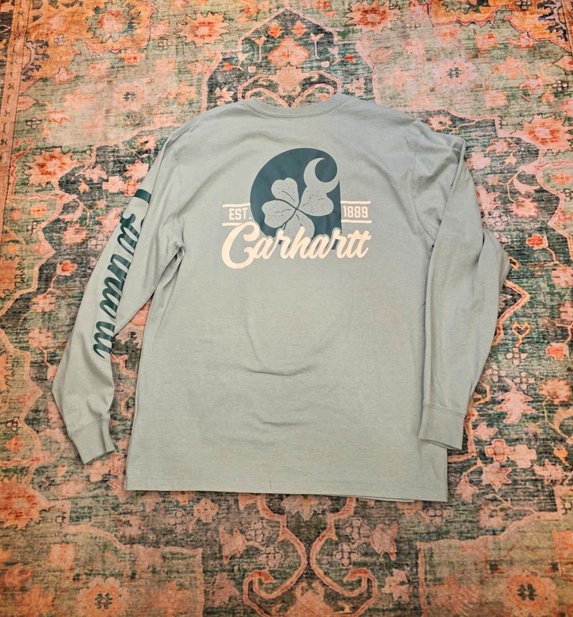 칼하트(Carhartt) 루즈핏 헤비웨이트 롱슬리브 티셔츠 상품이미지3