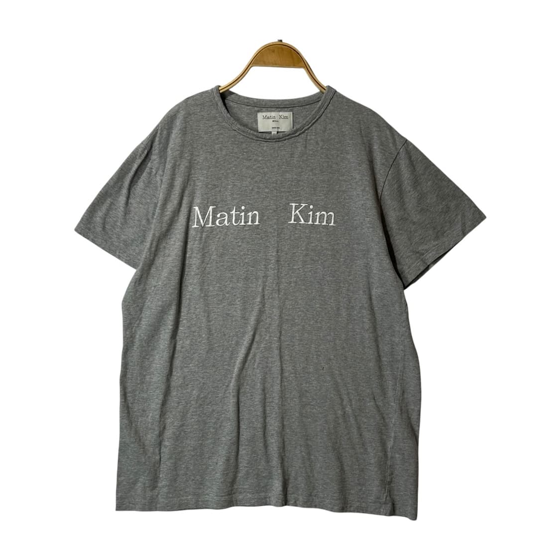 [Matin Kim] 마뗑킴 로고 반팔티셔츠 상품이미지1