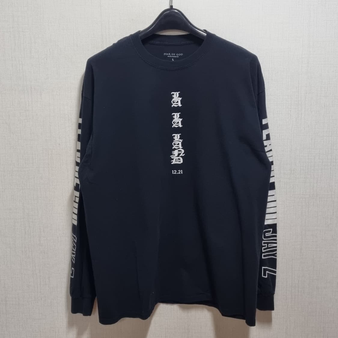 피어오브갓 제이지 머천다이즈 롱슬리브 상품이미지1