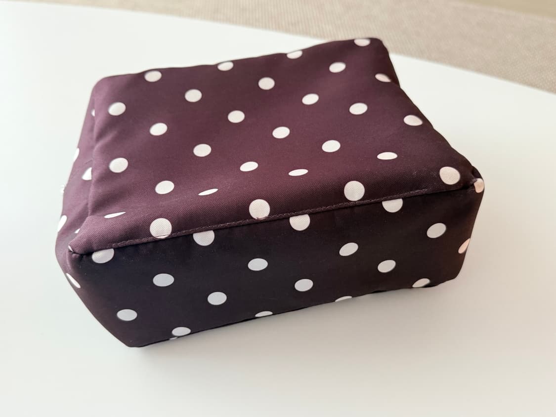 Peachbasketmarket 피치바스켓마켓 폴카 도트백 퍼플 상품이미지3