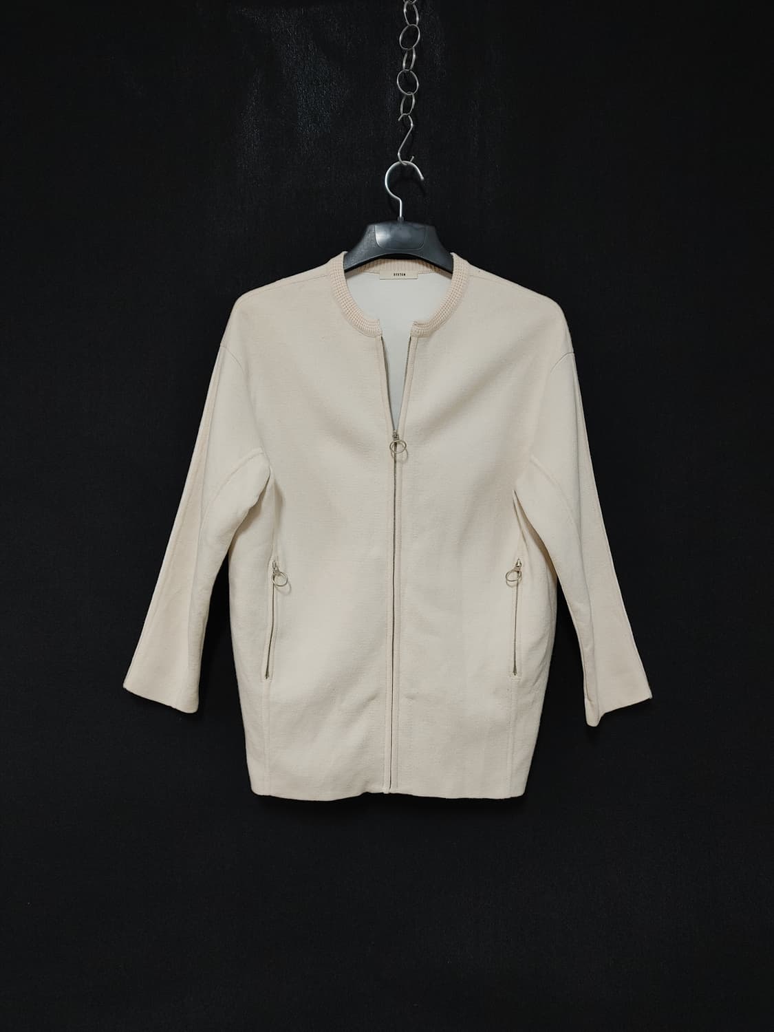 SYSTEM 시스템 여성 라운드카라 모직자켓 상품이미지1