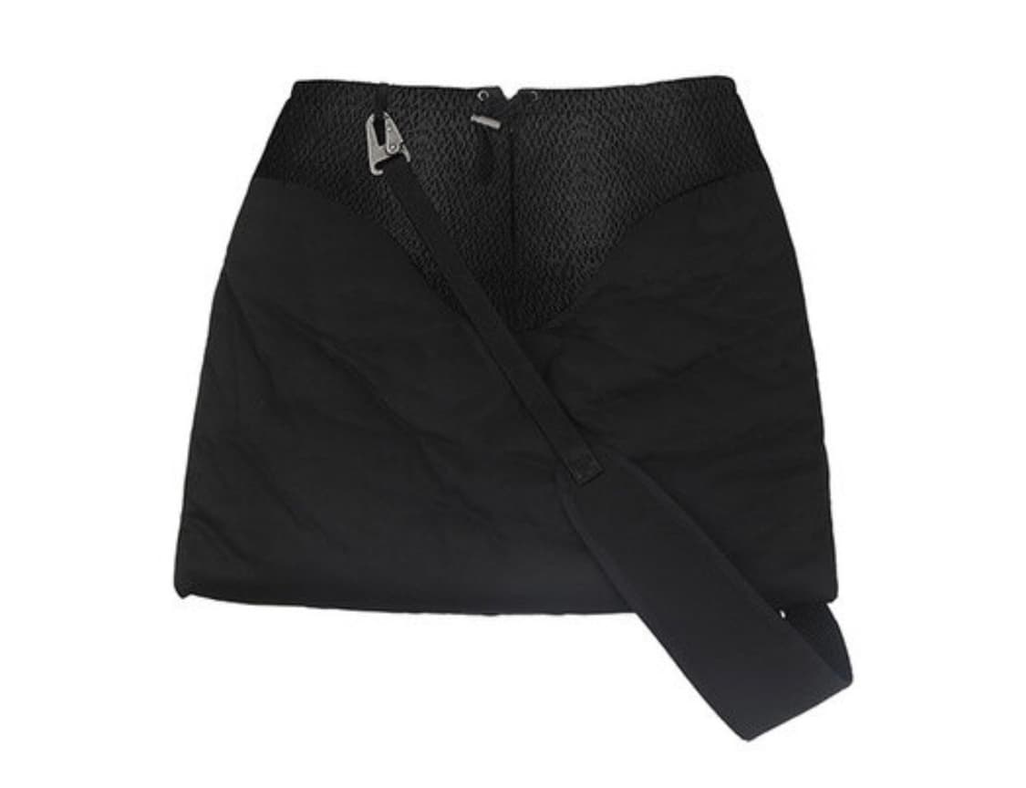 (새상품) 오호스 Padded Cross Bag Skirt / Black 상품이미지3