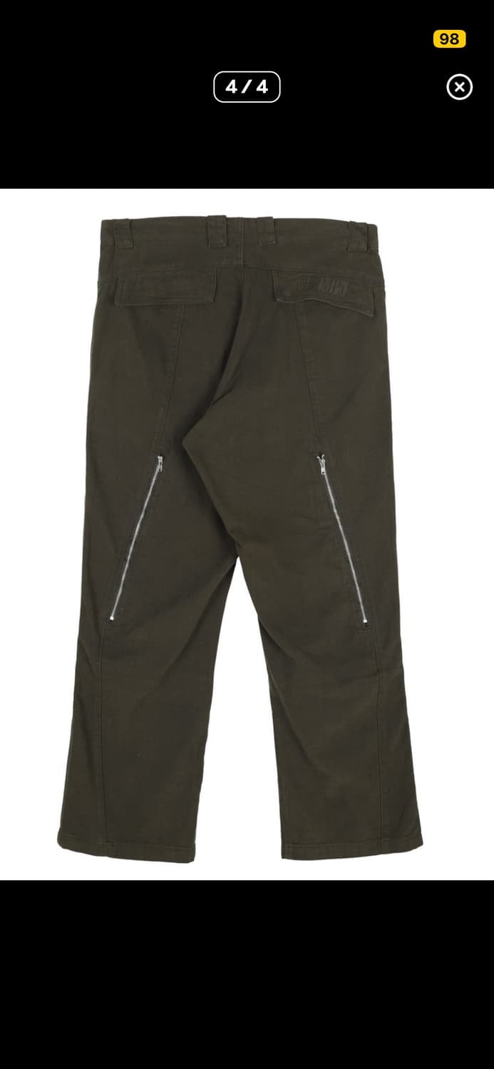 플라스틱프로덕트  웨이브 지퍼 팬츠 초콜릿 s 상품이미지4