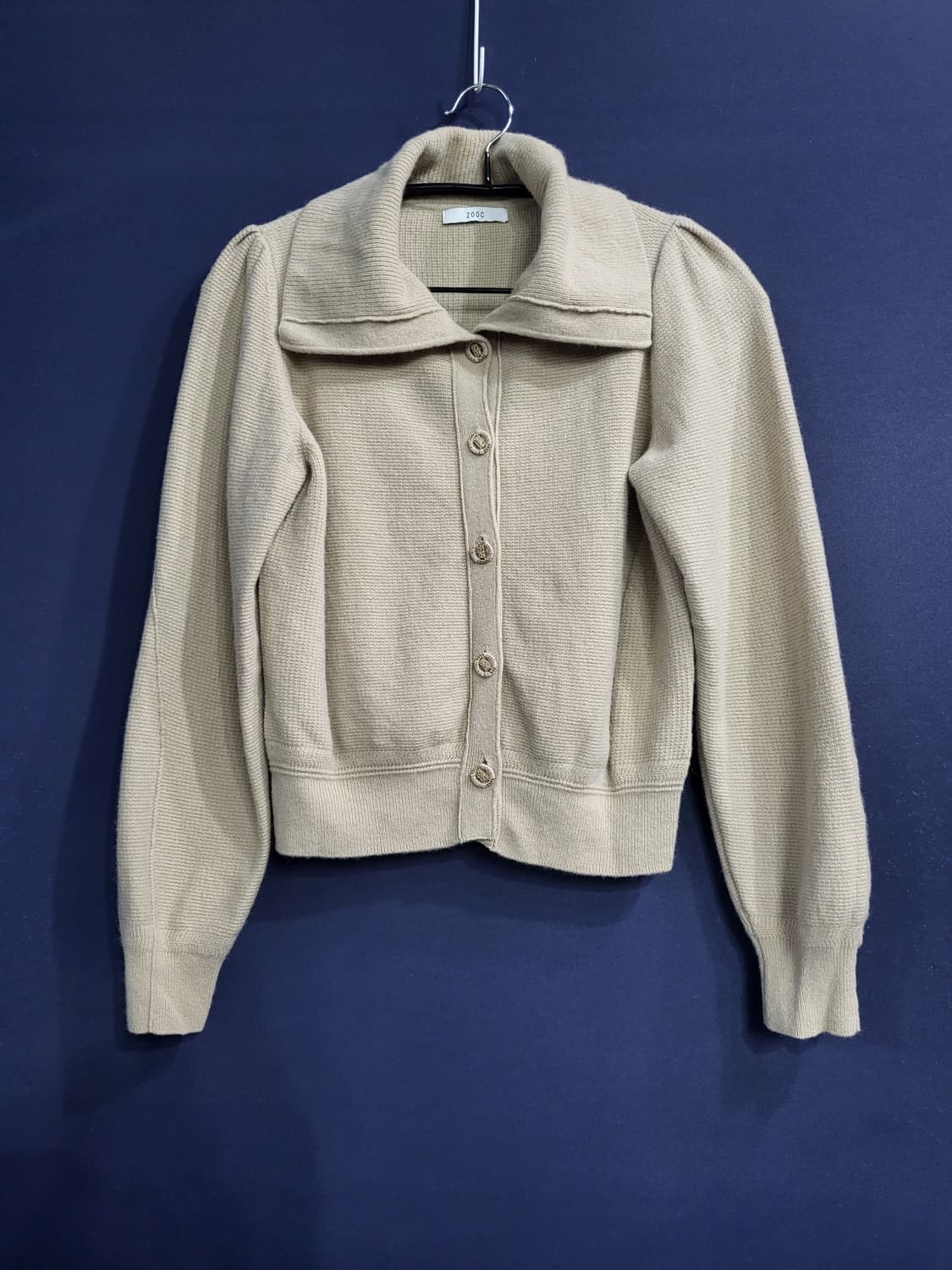 주크 빅카라 캐시미어 크롭 가디건 상품이미지1