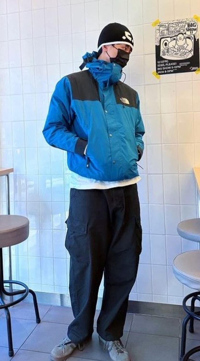 노스페이스 gtx 마운틴블루 (주우재 바람막이) 상품이미지2