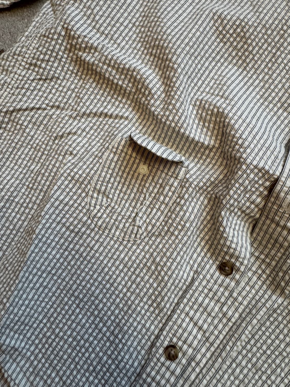 헬로선라이즈 스트라이프 셔츠 상품이미지4