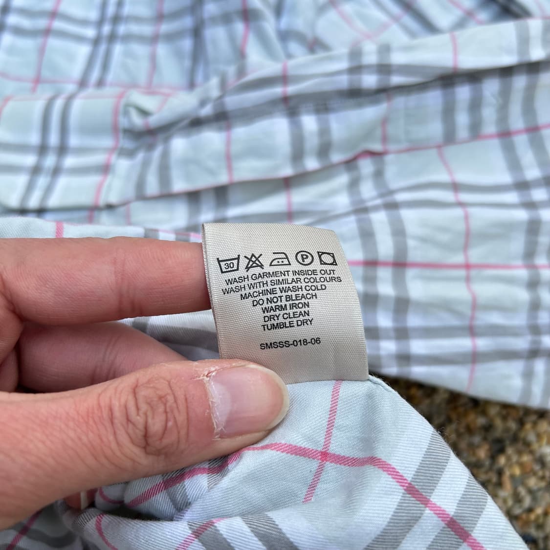 버버리 노바체크 긴팔 셔츠 상품이미지6