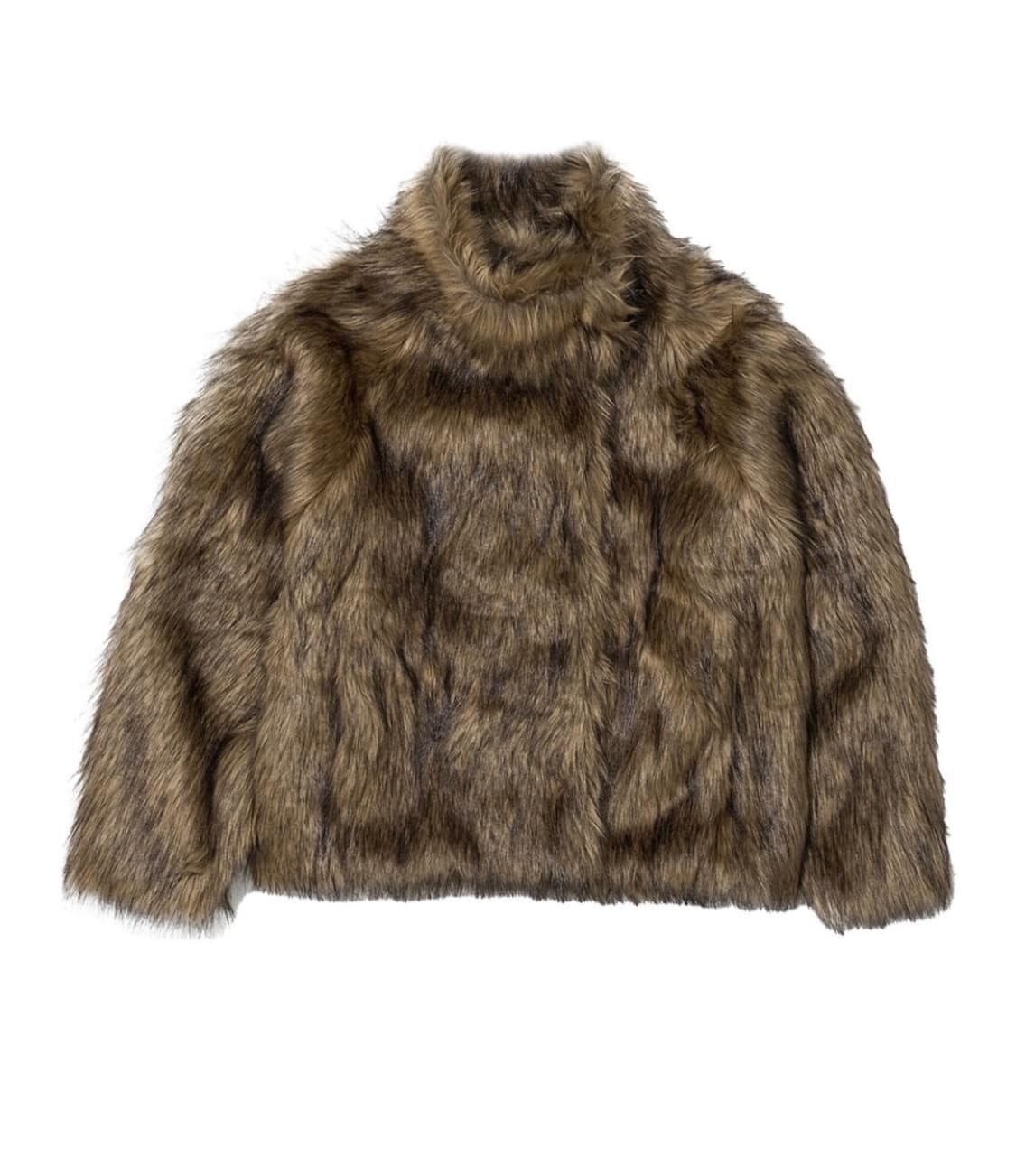 파르티멘토 우먼 코쿤 하이넥 퍼 자켓 상품이미지3